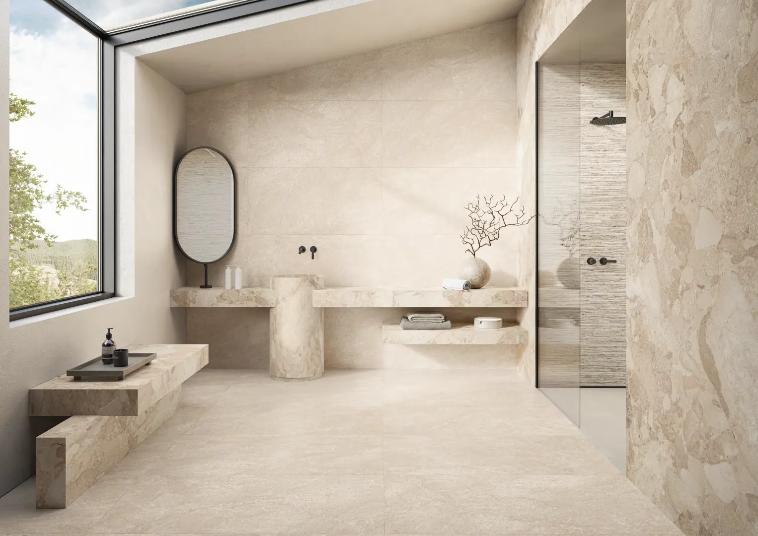 Фото в интерьере Ergon Matera Stone