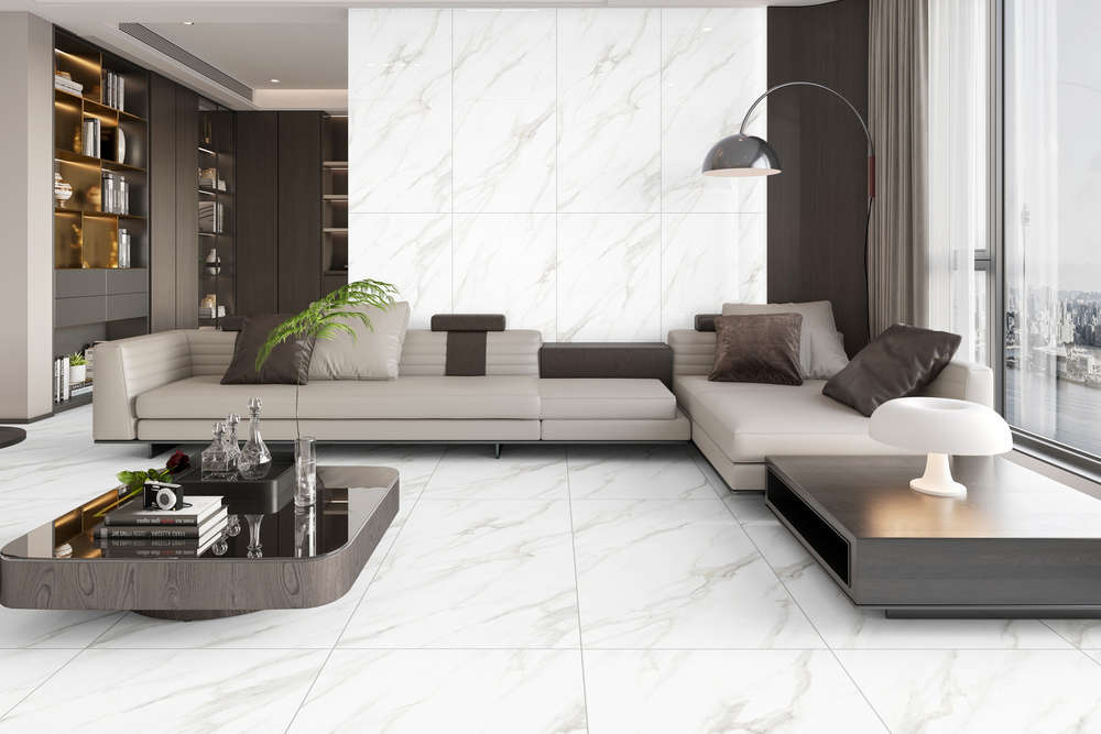 Фото в интерьере Eternal Carrara Pearl