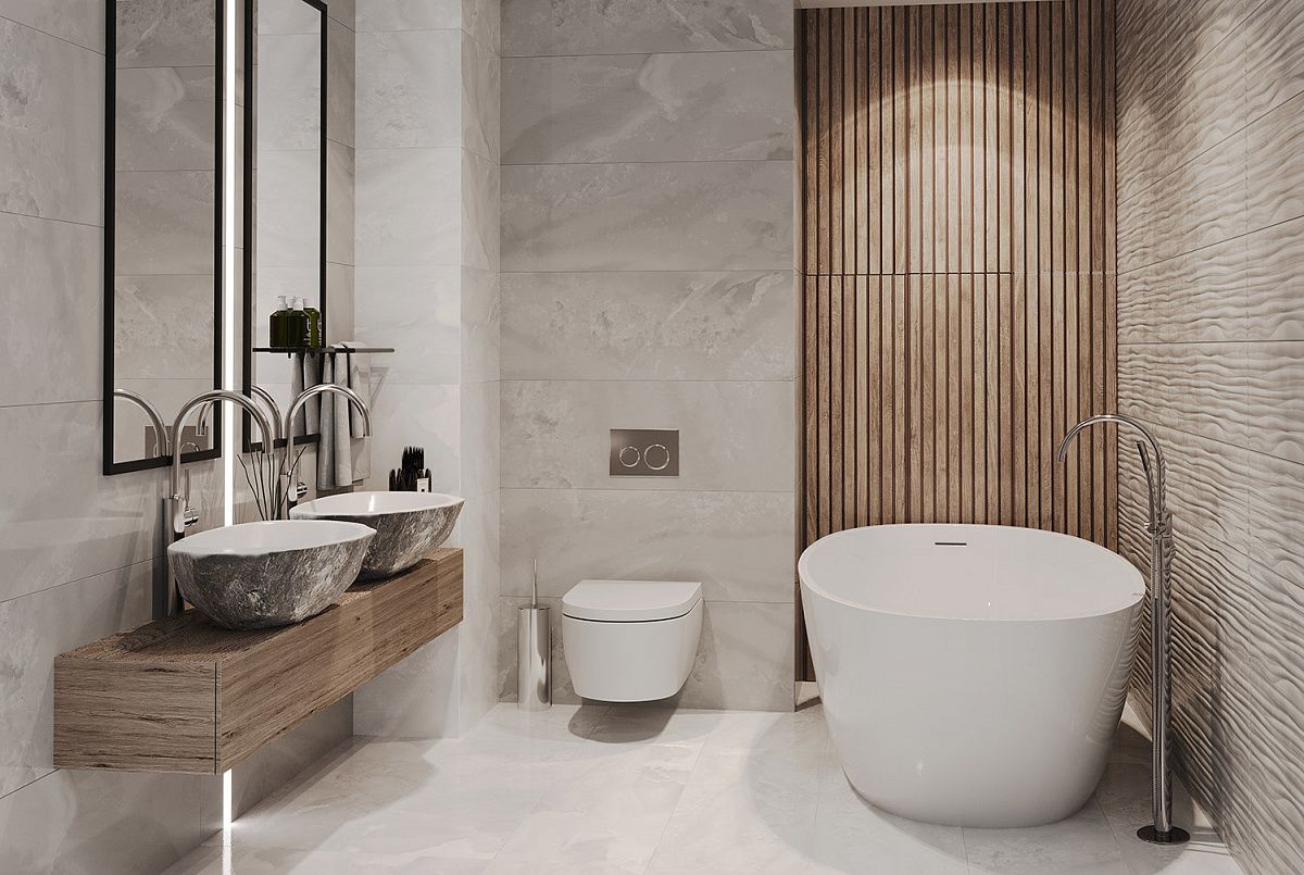 Фото в интерьере для ванной Eurotile Bottega