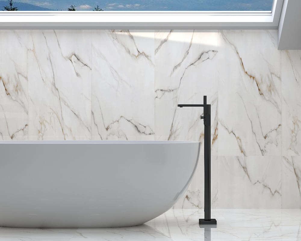 Фото в интерьере для ванной Eurotile Calacatta gold