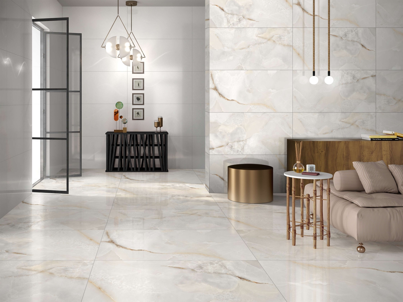 Фото в интерьере Eurotile Ind Snowrock