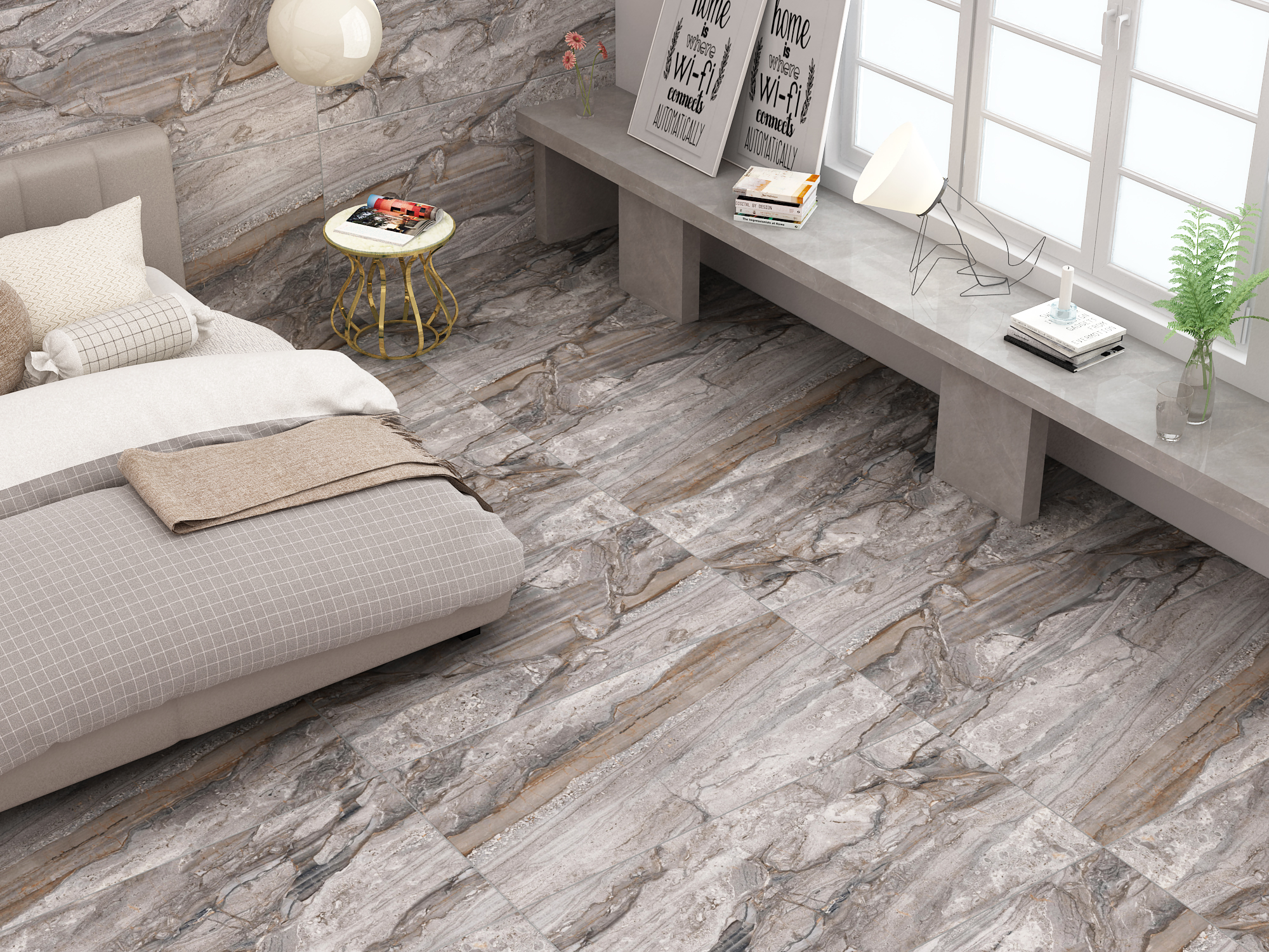 Полированный Evolution Ceramic Керамогранит DA60120 Dynamo Azul Glossy 60х120 — фото 2