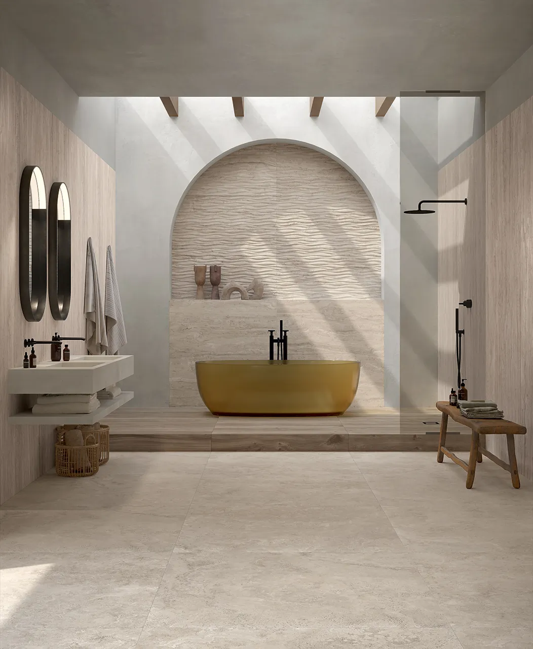 Фото в интерьере Fondovalle Royal Travertino