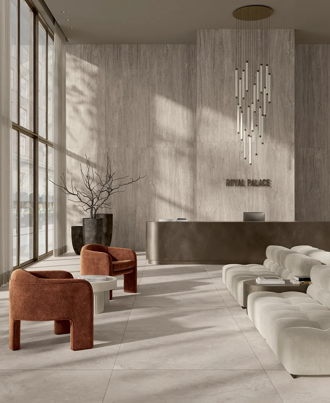 Фото в интерьере Fondovalle Royal Travertino