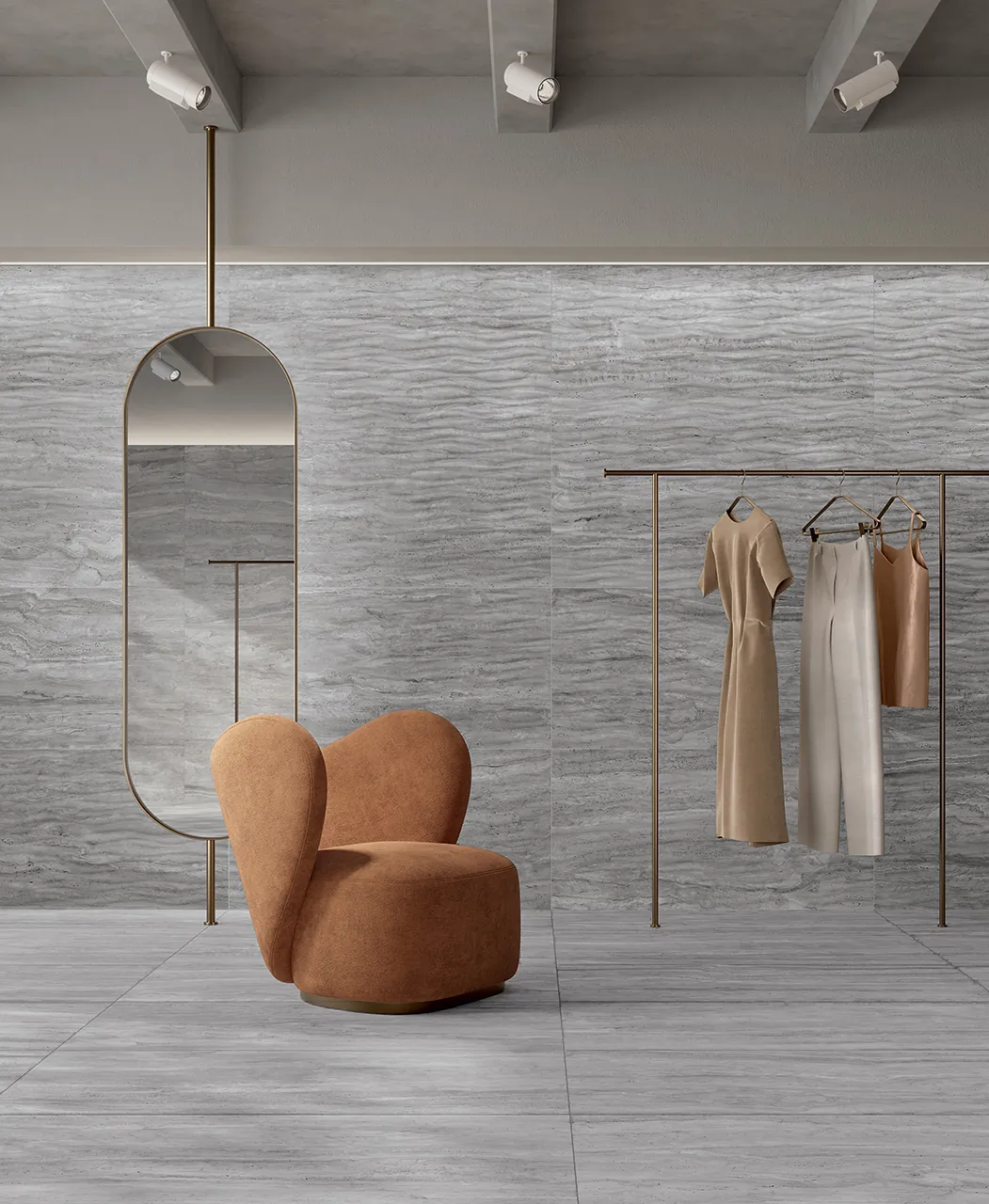 Фото в интерьере Fondovalle Royal Travertino