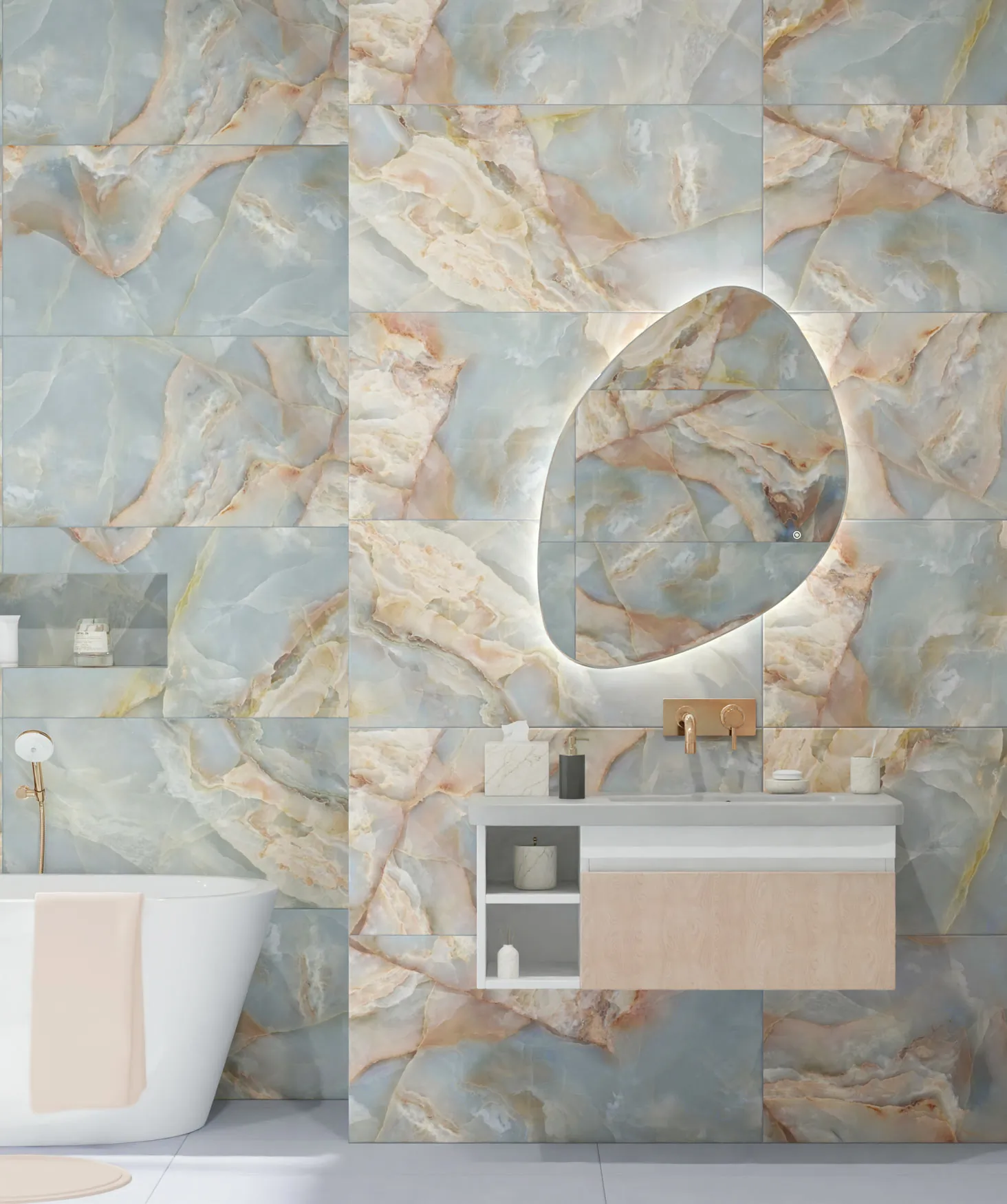 Фото в интерьере Global Tile Амбра