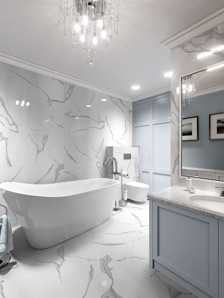 Фото в интерьере для ванной Global Tile Anima