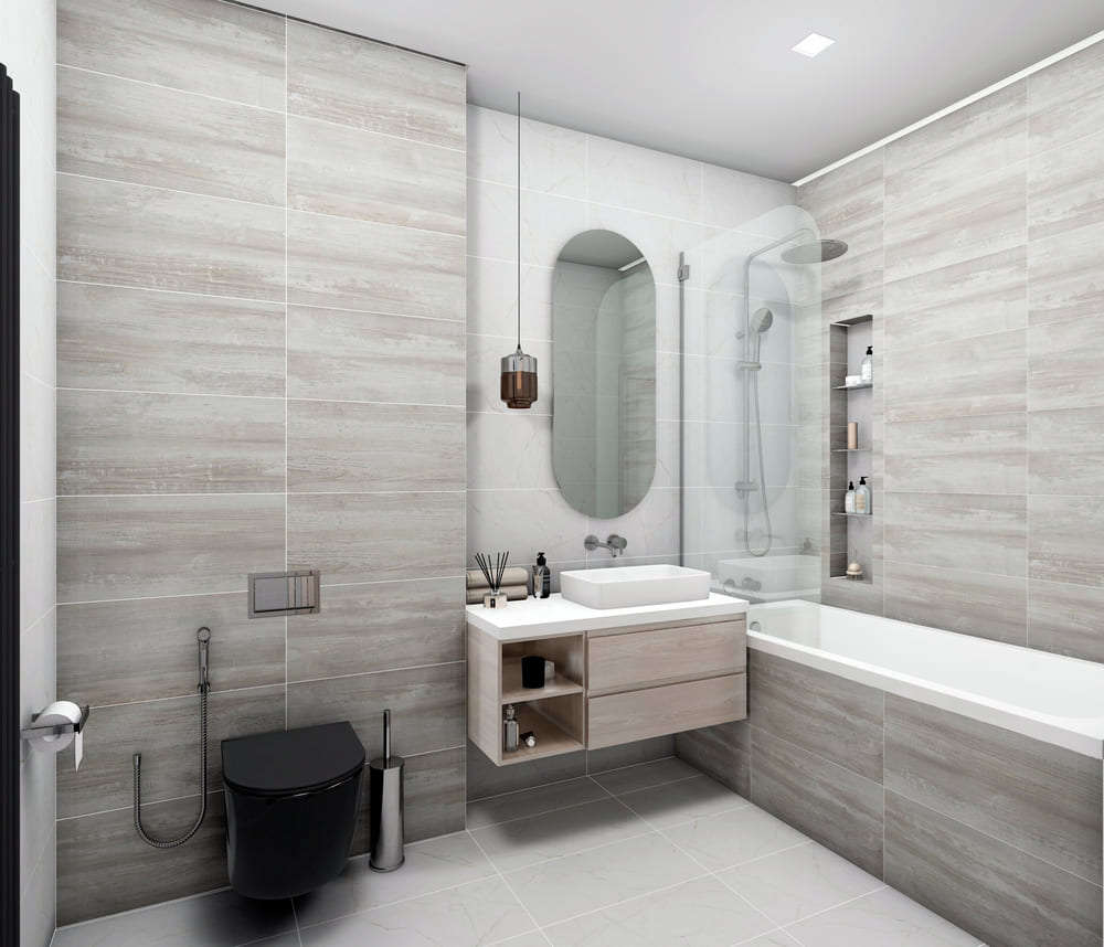 Фото в интерьере для ванной Global Tile Antares