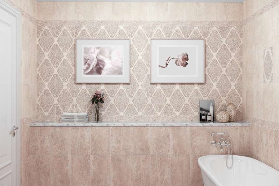 Фото в интерьере для ванной Global Tile Antico