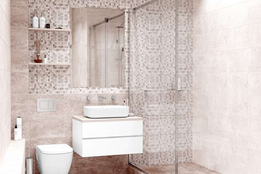 Фото в интерьере для туалета Global Tile Antico