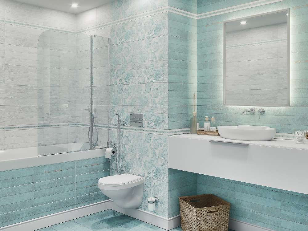 Фото в интерьере для ванной Global Tile Calypso