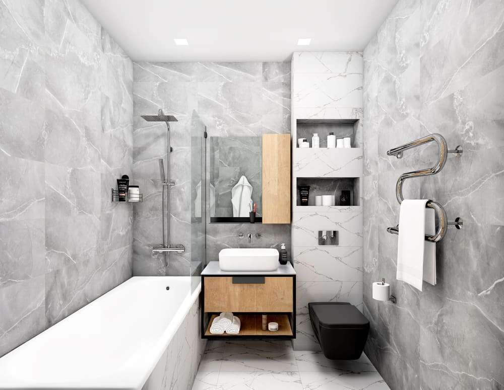 Фото в интерьере для ванной Global Tile Corona