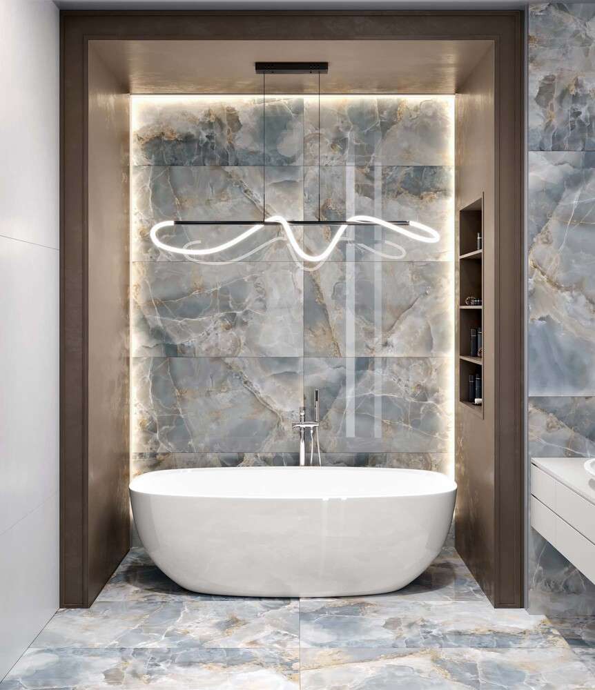 Фото в интерьере для ванной Global Tile Favorito