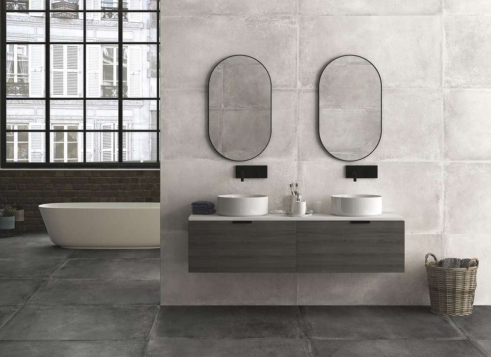Фото в интерьере для ванной Global Tile Forza