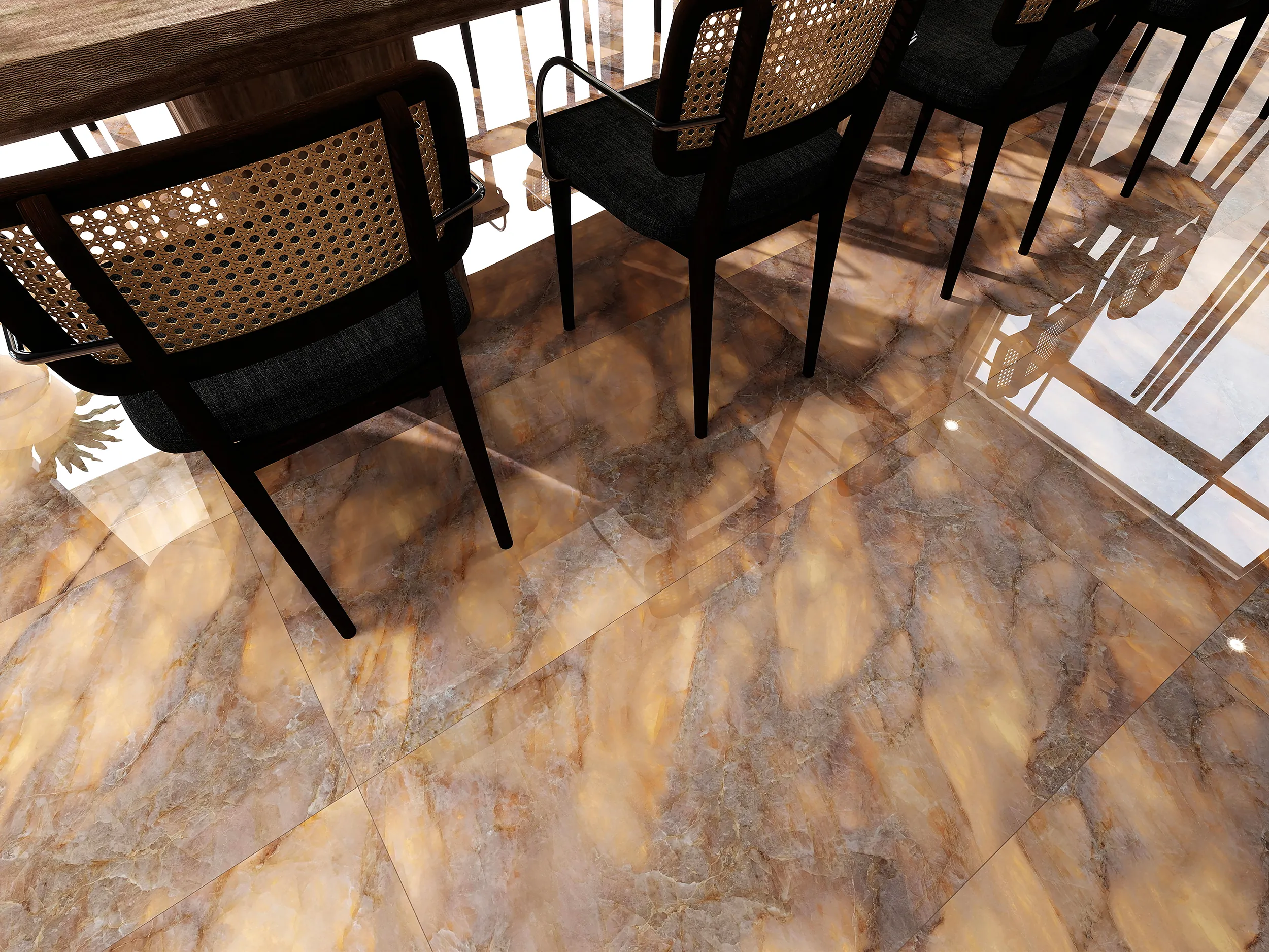 Фото в интерьере Global Tile Glam