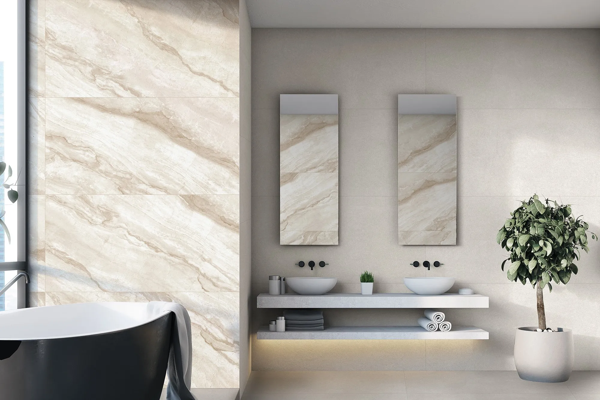 Фото в интерьере Global Tile Харизма / Charisma