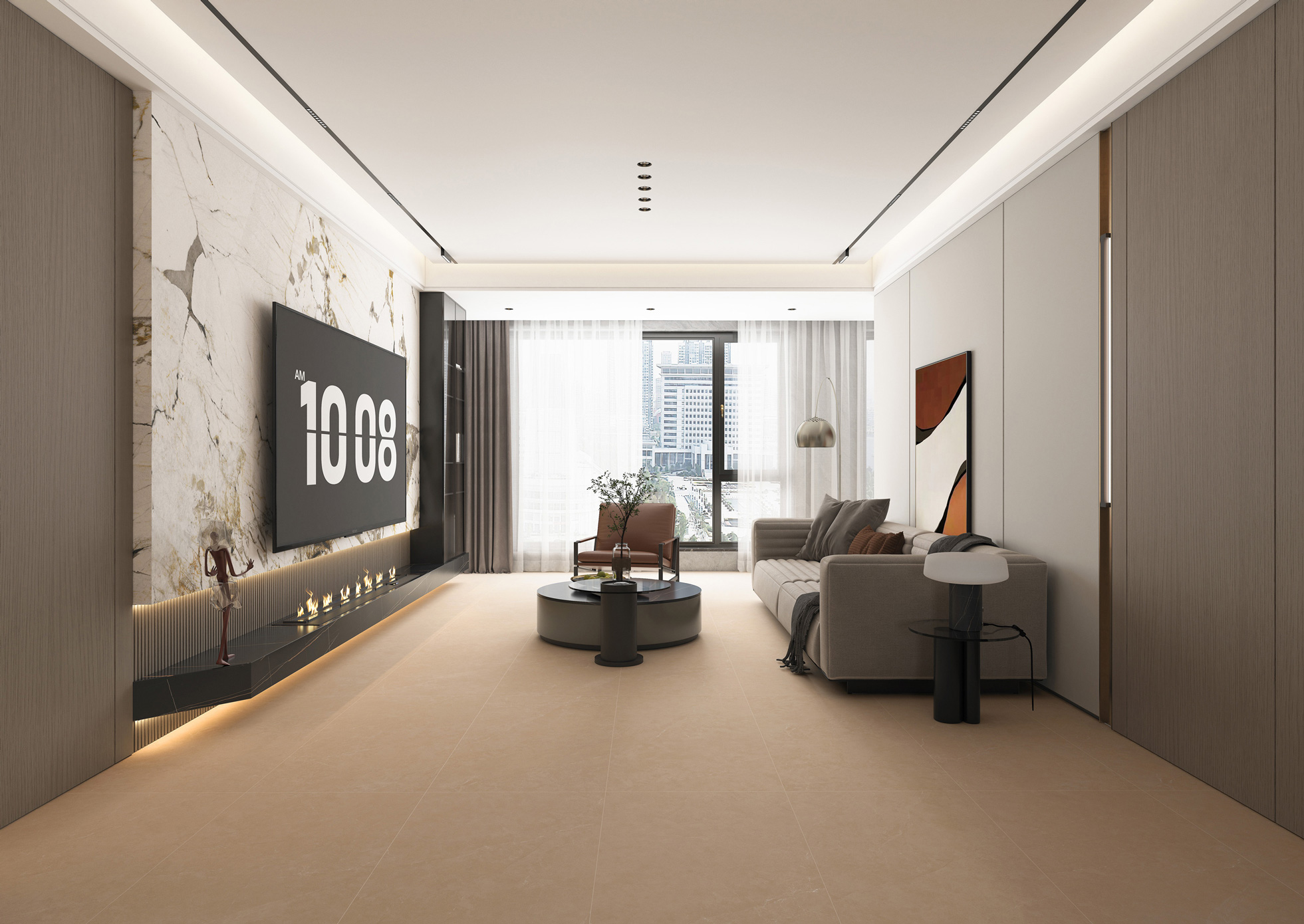 Фото в интерьере Global Tile Кашемир