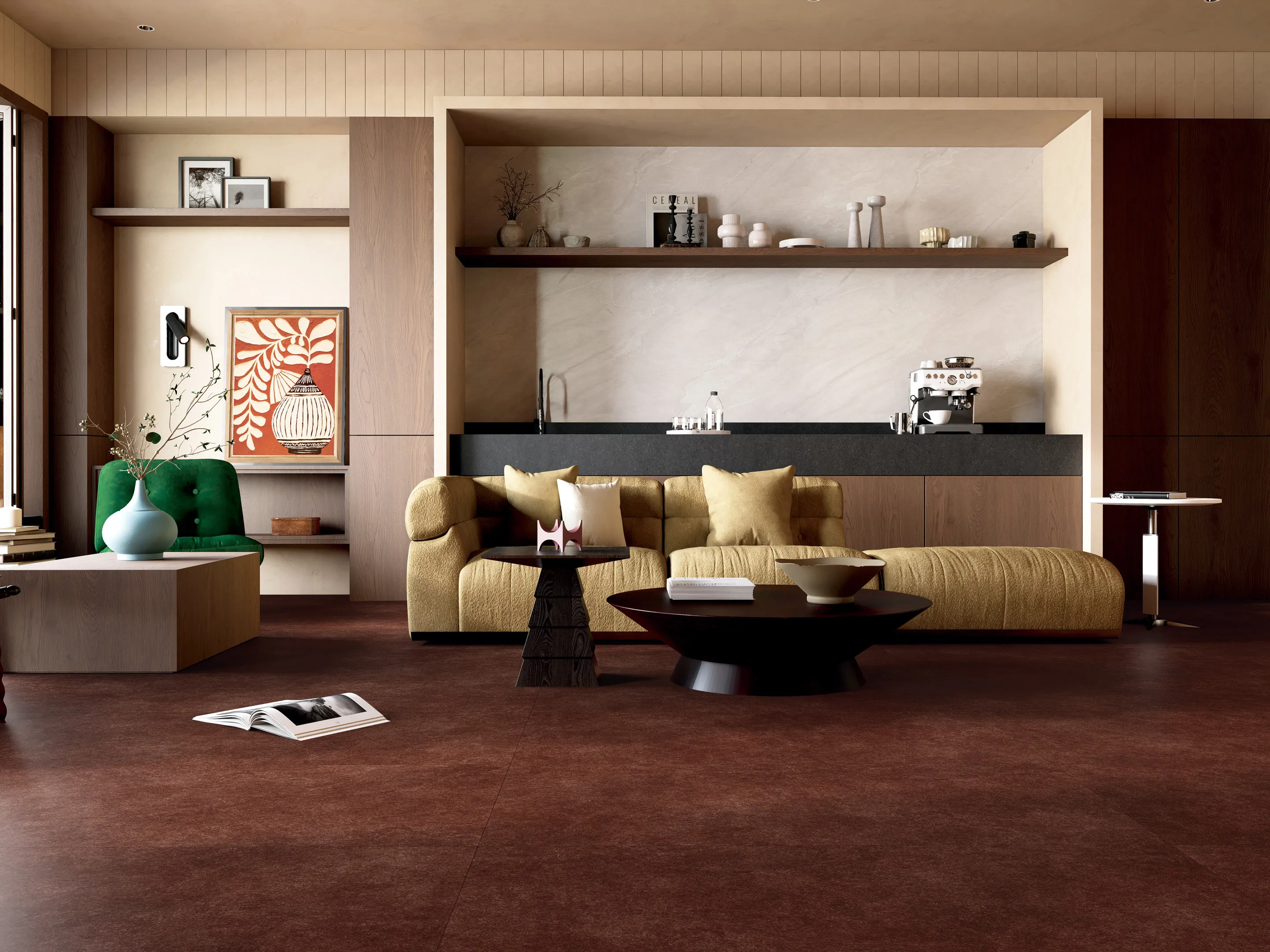 Фото в интерьере Global Tile Магнолия