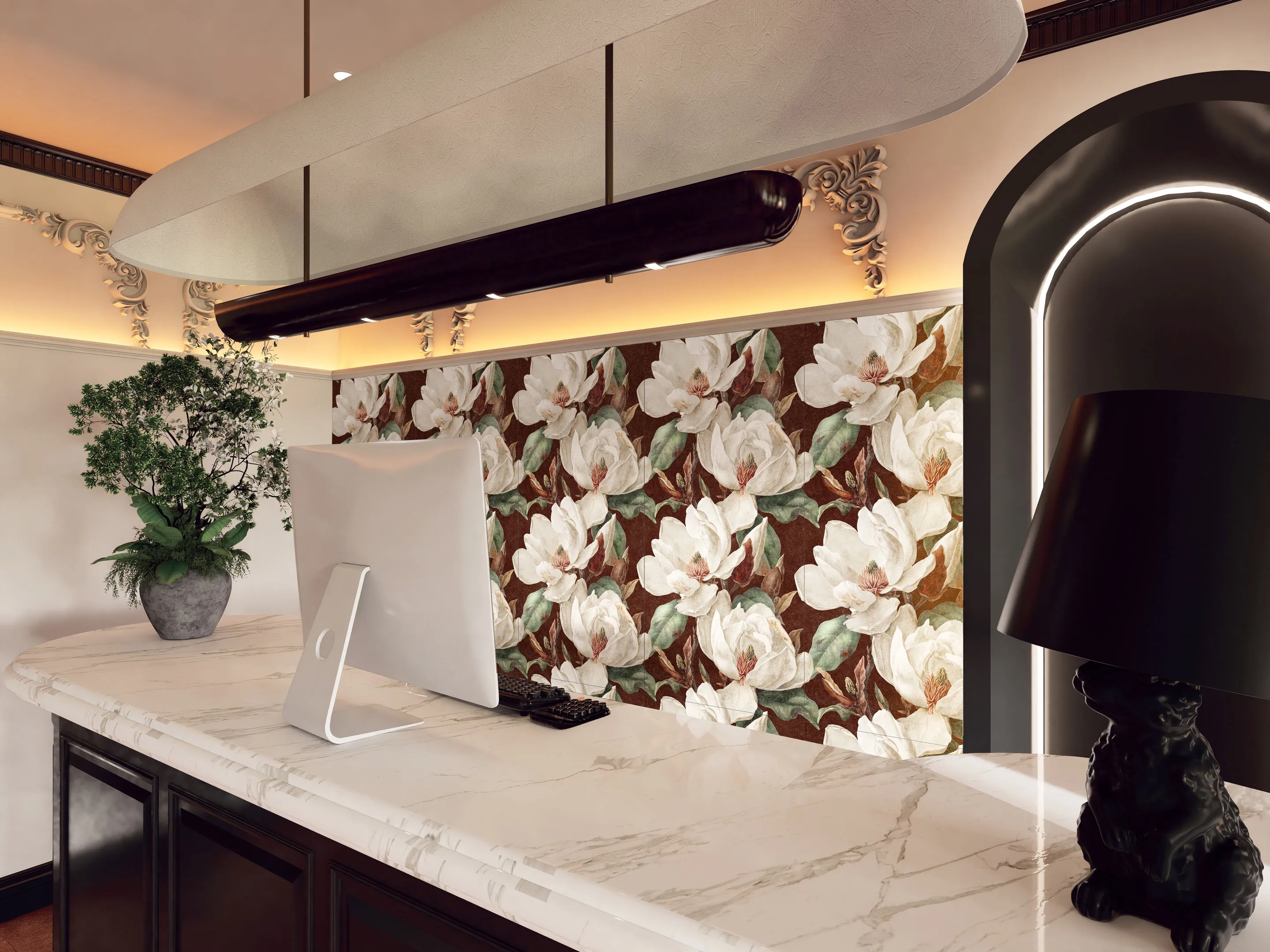 Фото в интерьере Global Tile Магнолия