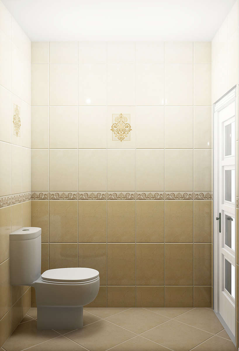 Фото в интерьере для туалета Global Tile Marseillaise