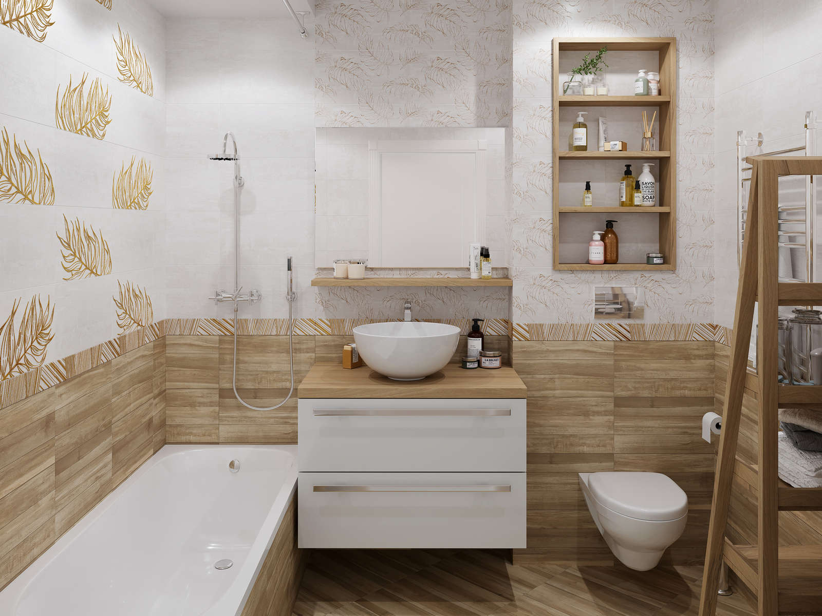 Фото в интерьере для ванной Global Tile Mist