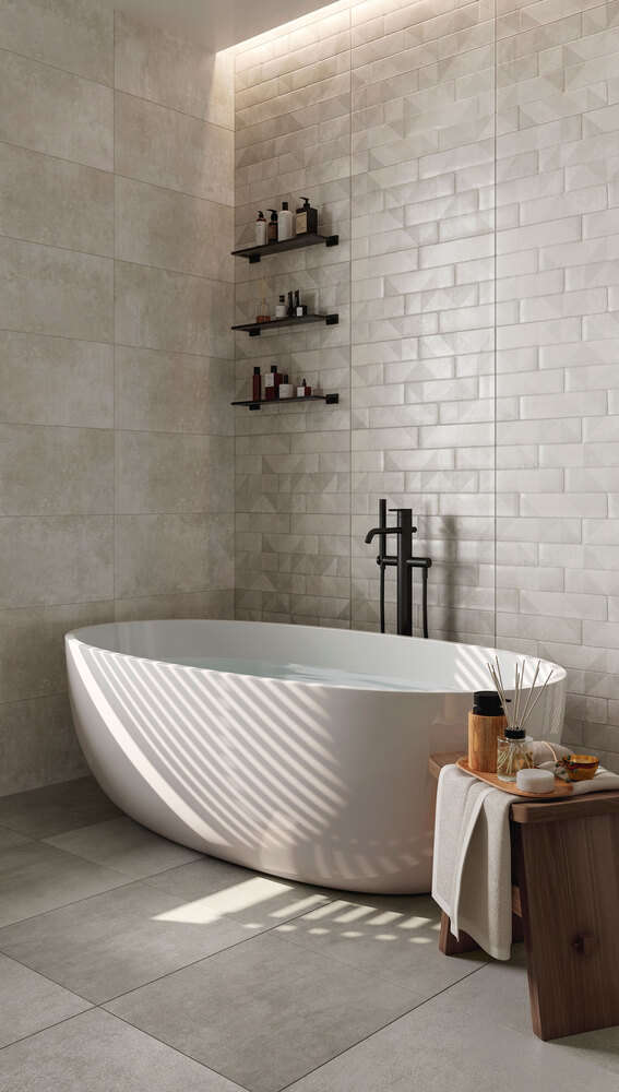 Фото в интерьере для ванной Global Tile Quarto