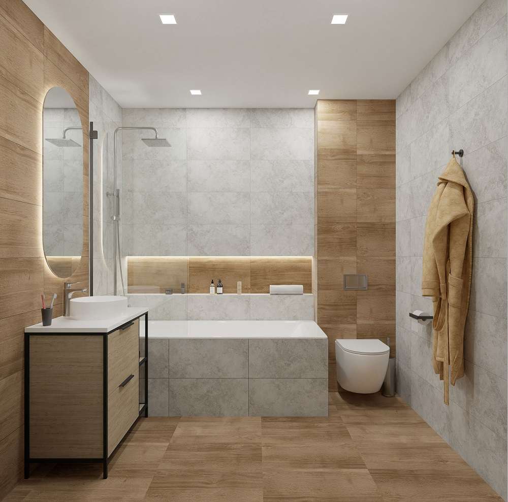 Фото в интерьере для ванной Global Tile Rapolano