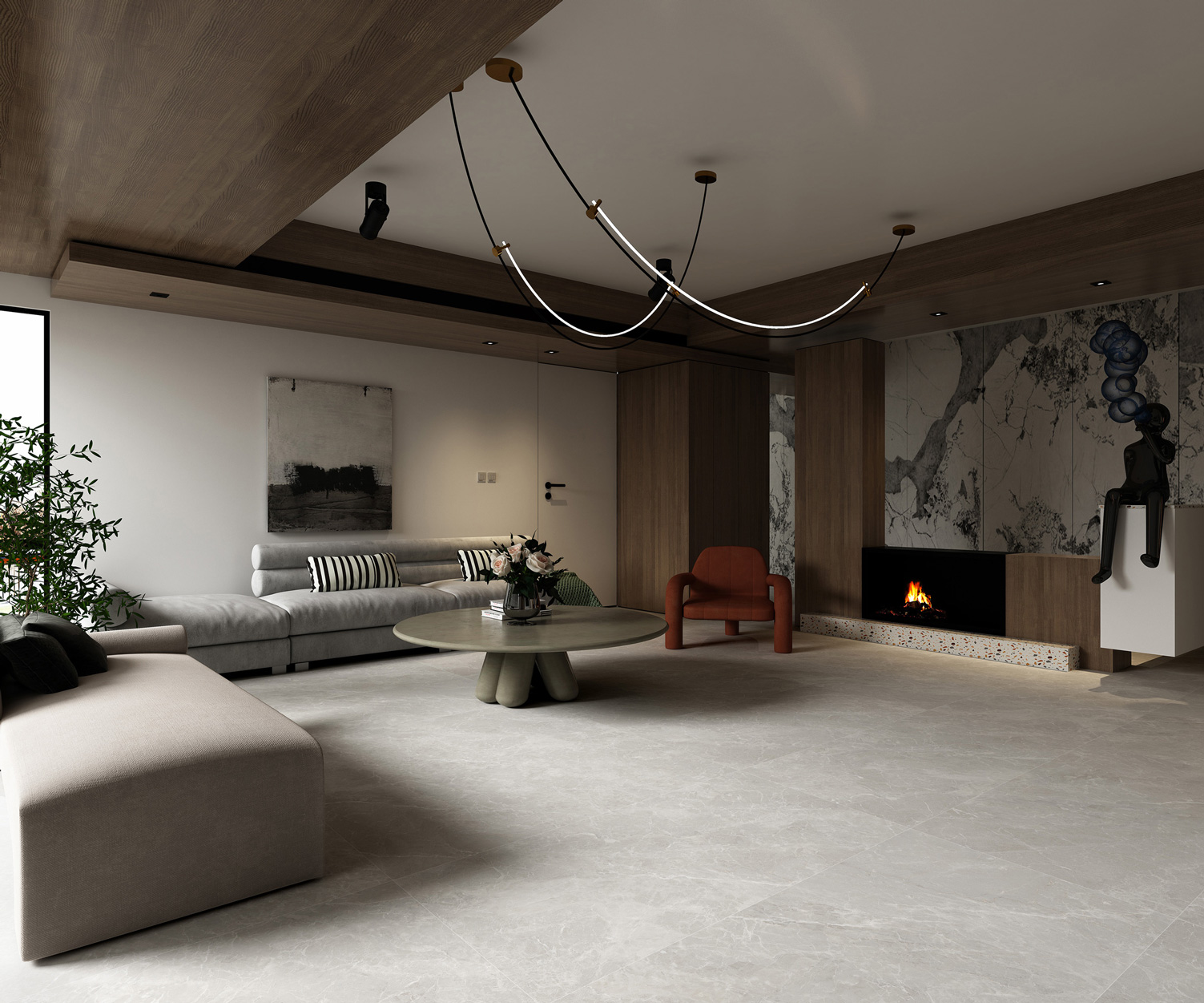 Фото в интерьере Global Tile Шелк