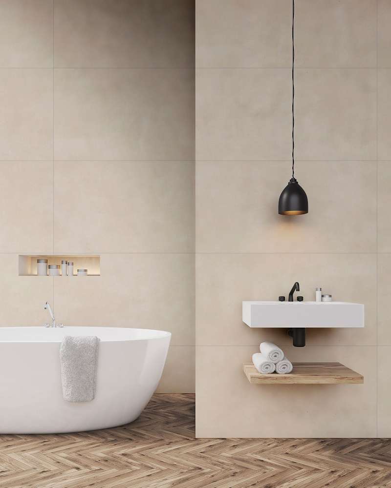 Фото в интерьере для ванной Global Tile Smoky