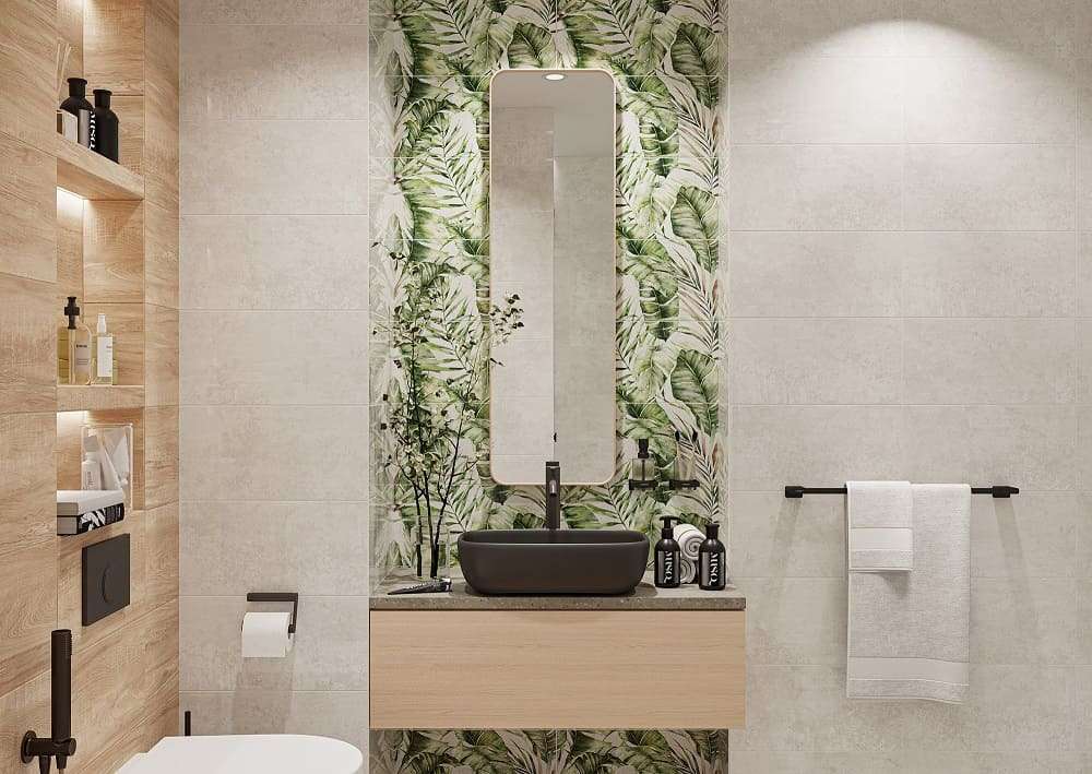 Фото в интерьере для ванной Global Tile Sombra