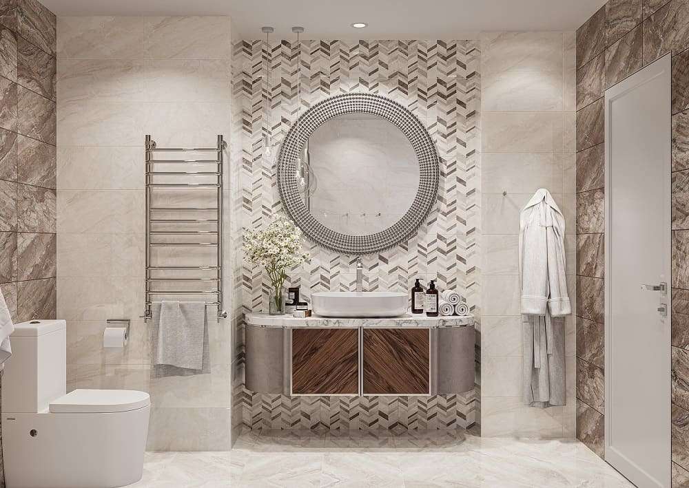 Фото в интерьере для ванной Global Tile Sonesta