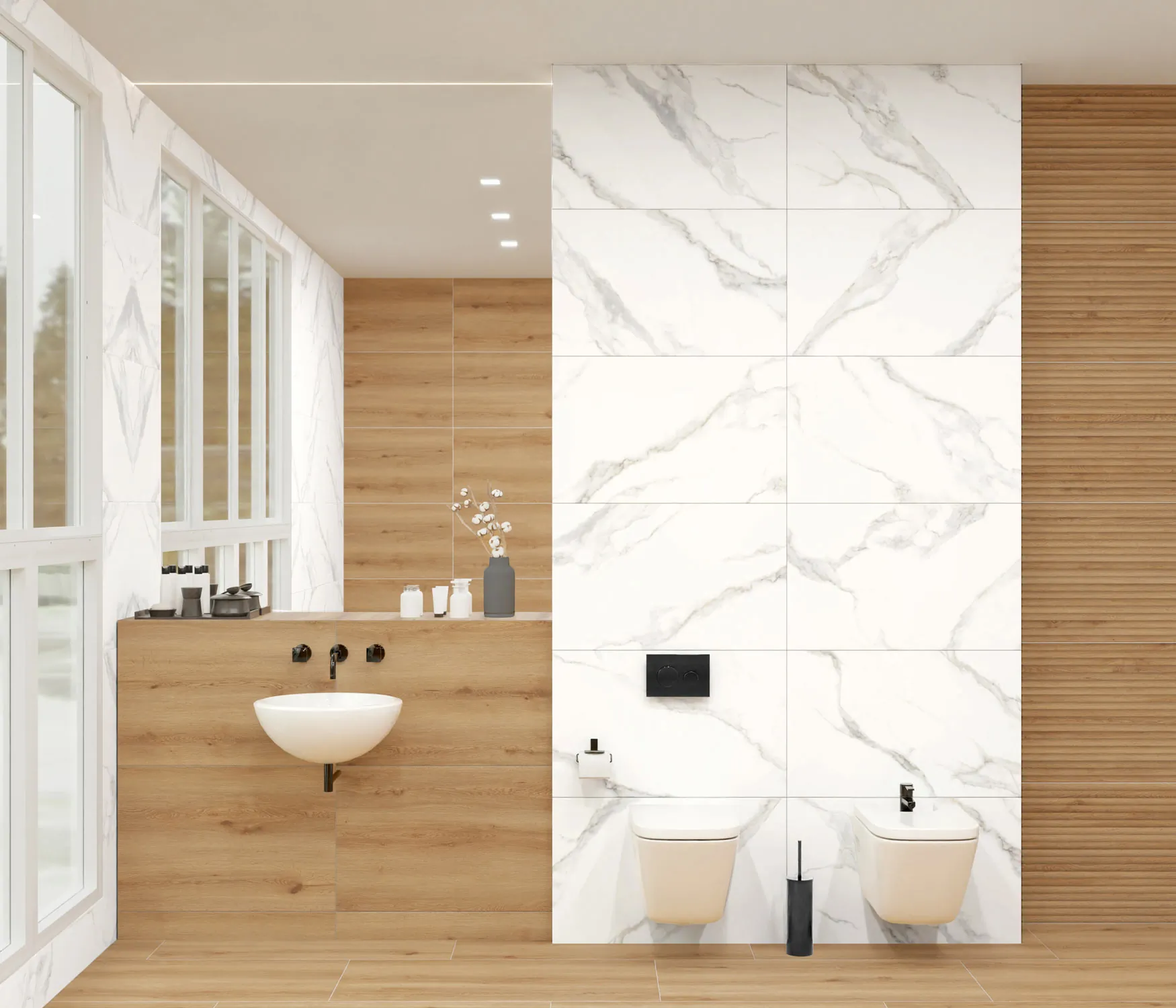 Фото в интерьере Global Tile Сопрано