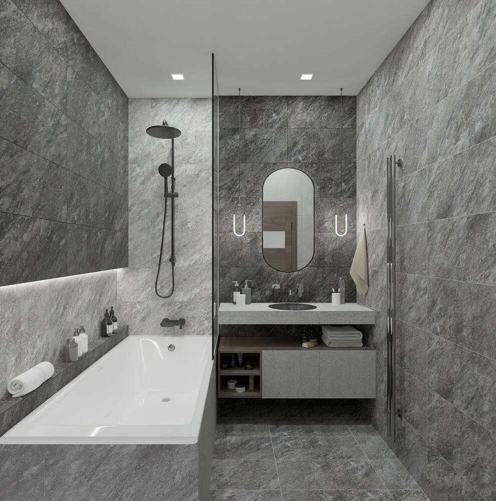 Фото в интерьере для ванной Global Tile Thor