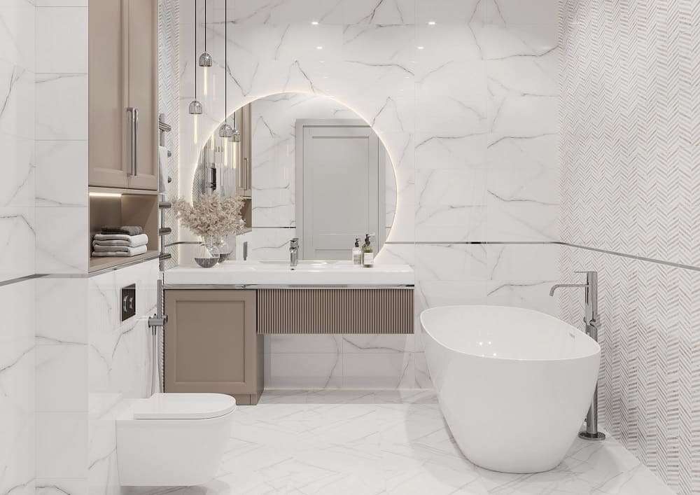 Фото в интерьере для ванной Global Tile Tonic