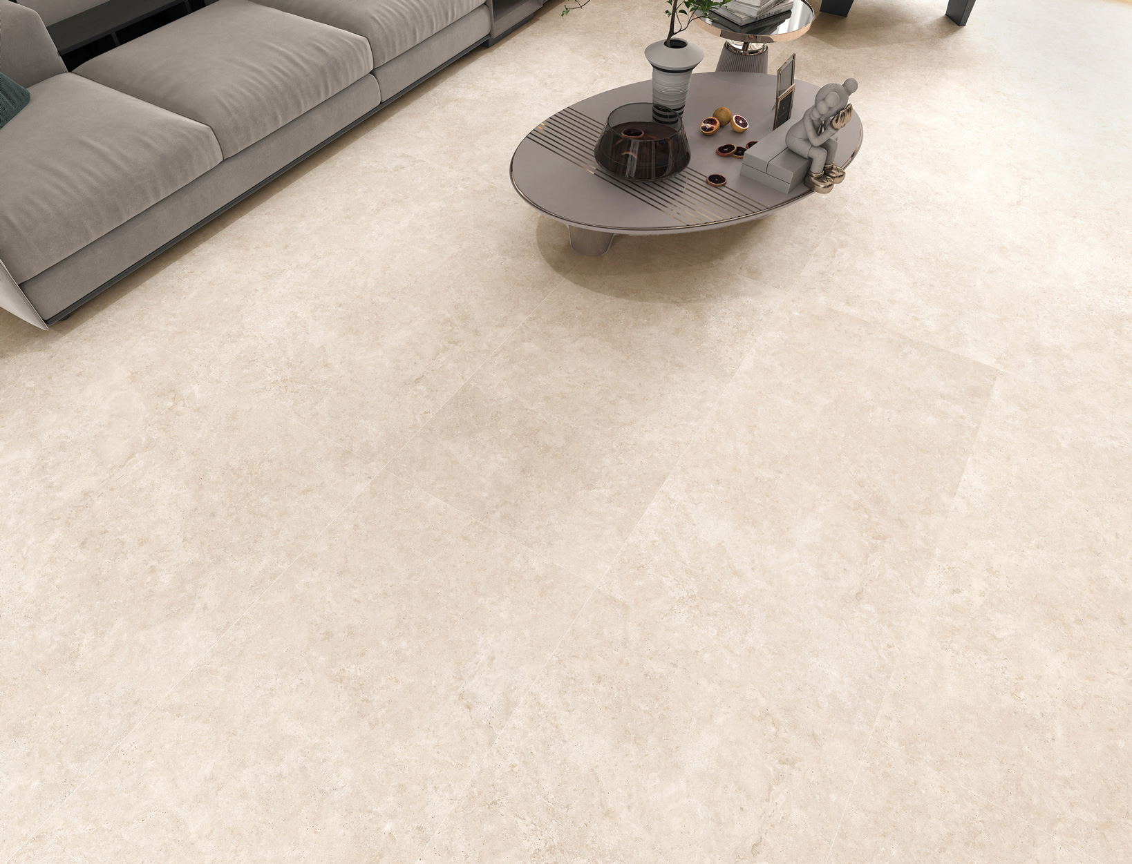 Фото в интерьере Global Tile Травертин Тиволи