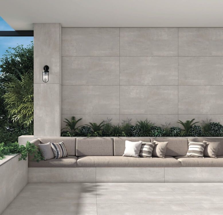 Фото в интерьере для гостиной Goldis Tile Cemento