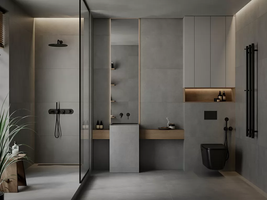 Фото в интерьере Gracia Ceramica Beton