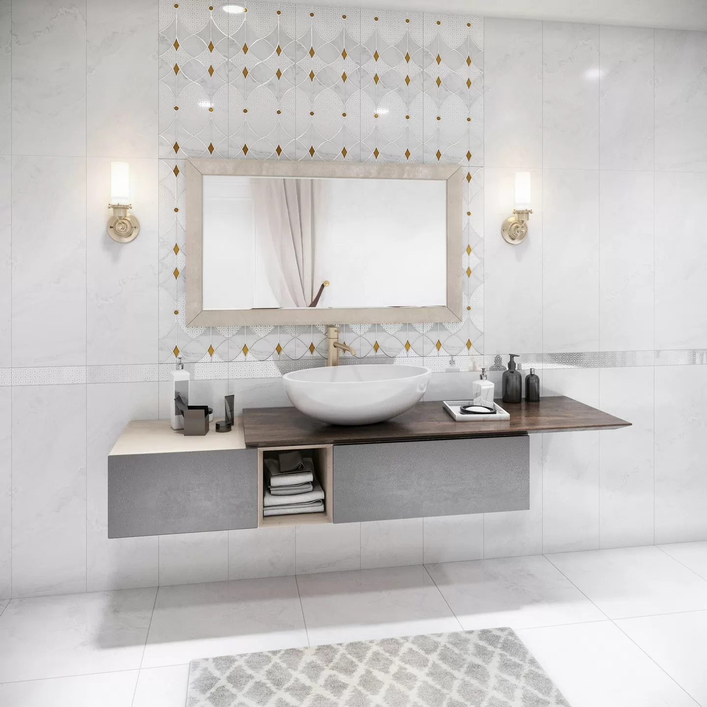Фото в интерьере Gracia Ceramica Constance