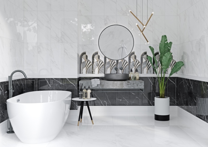 Фото в интерьере Gracia Ceramica Noir