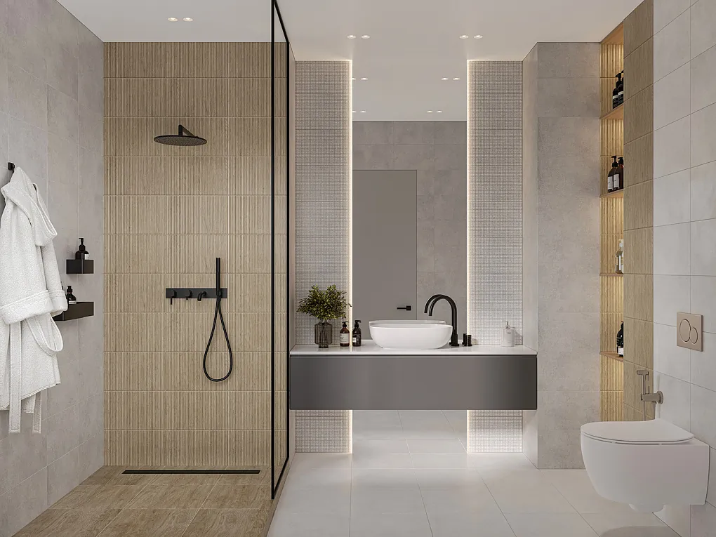 Фото в интерьере Gracia Ceramica Ритм