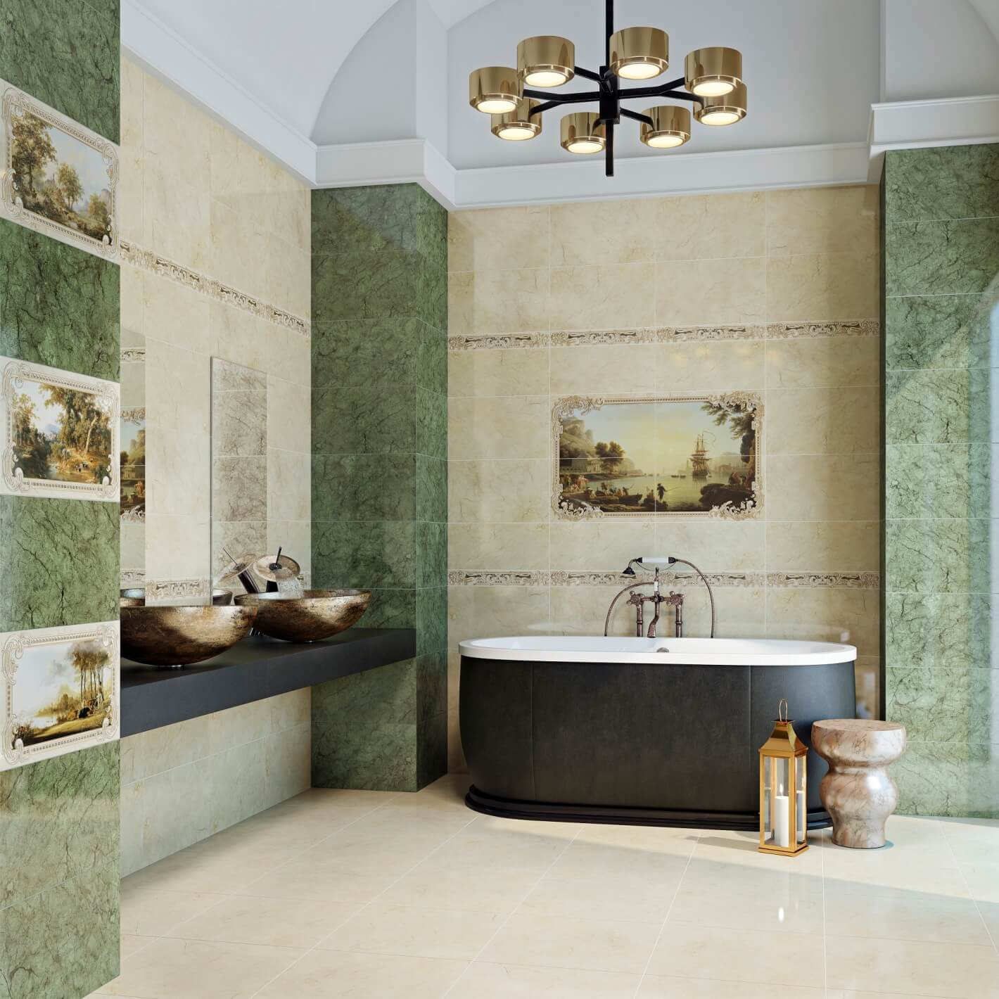 Фото в интерьере для ванной Gracia Ceramica Rotterdam