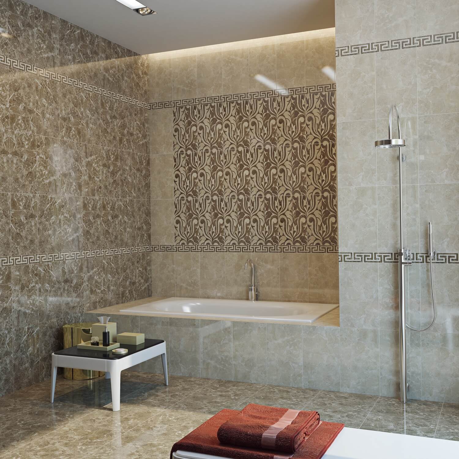 Фото в интерьере для ванной Gracia Ceramica Saloni