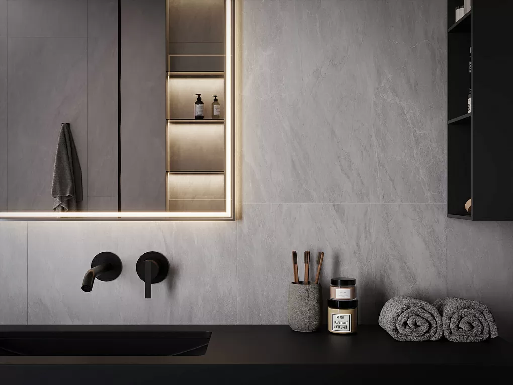 Фото в интерьере Gracia Ceramica Super Stone