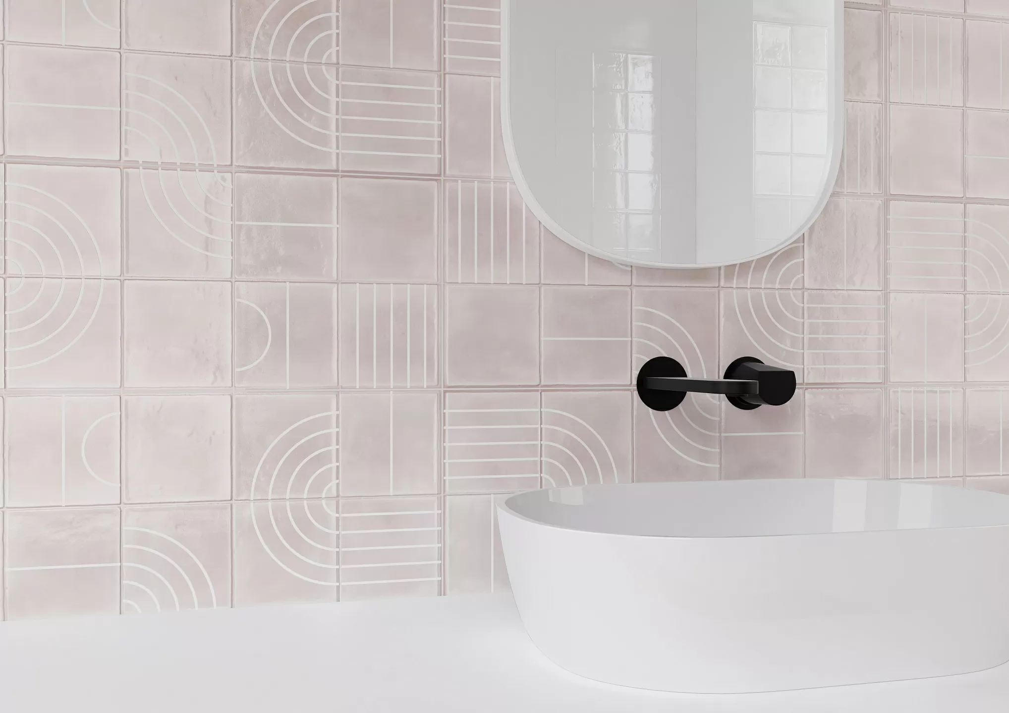 Фото в интерьере Gracia Ceramica Sweety pink