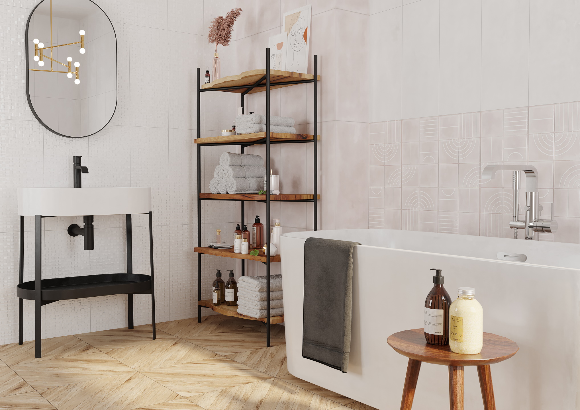 Фото в интерьере Gracia Ceramica Sweety turquoise