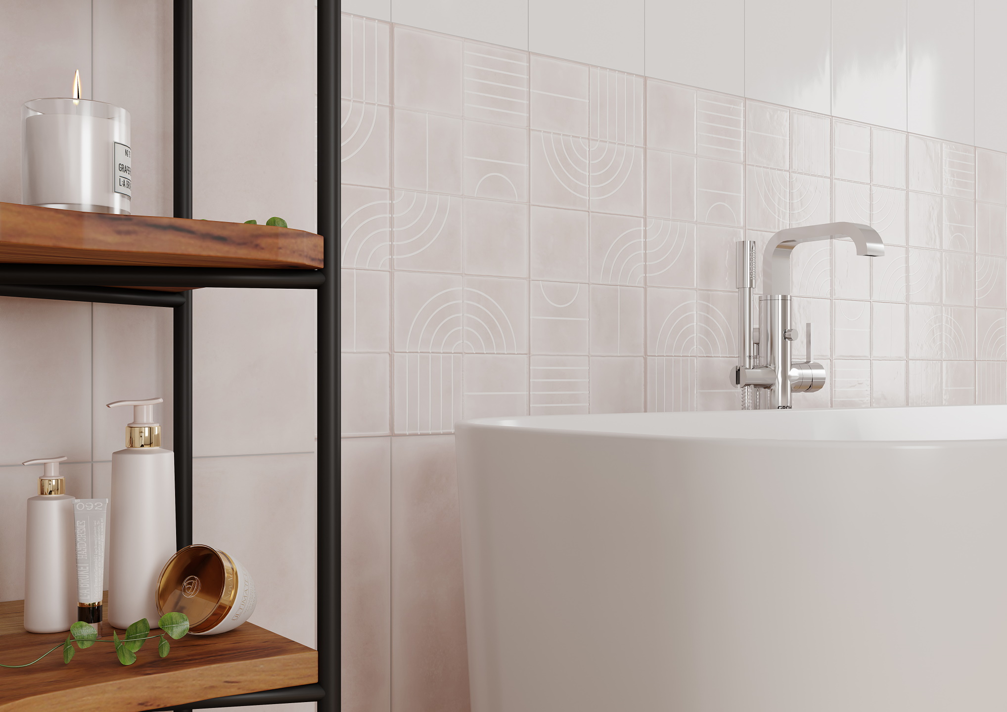 Фото в интерьере Gracia Ceramica Sweety turquoise