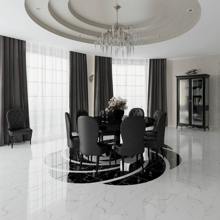 Фото в интерьере для гостиной Grasaro Classic Marble