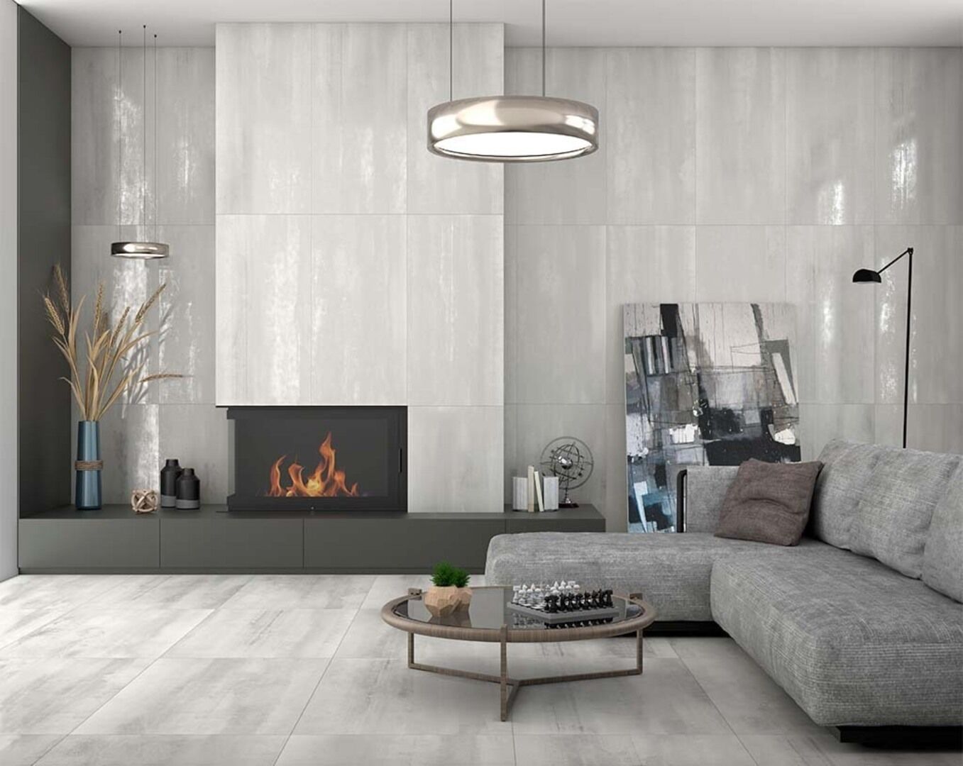 Фото в интерьере для гостиной Gravita Metal