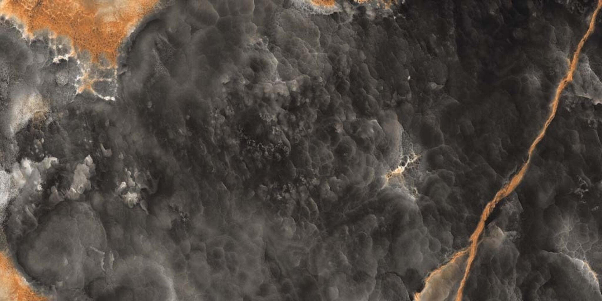 Матовый Gravita Керамогранит Volcanic Nero Shiny Sugar 60х120