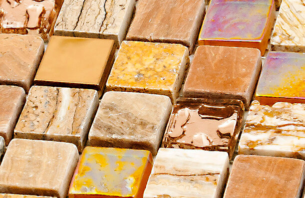 Стеклянная Imagine Mosaic Стекло, камень, металл Мозаика 30,1x30,1 DHT20 — фото 2